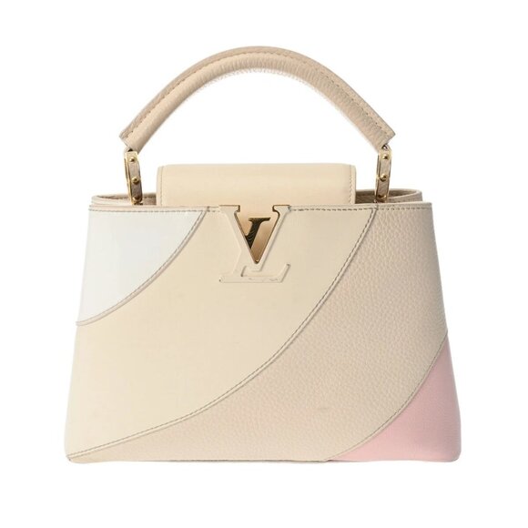 LOUIS VUITTON Tonal Vanilla Beige hand bag - Picture 1 of 13